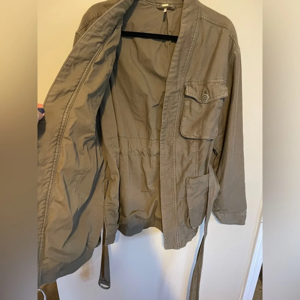 Free People In Our Nature Cargo Jacket size M - Picture 5 of 7